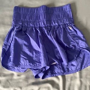 free people purple shorts